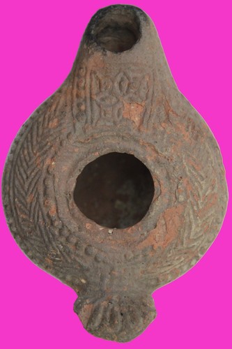 Holy land oil lamp - lamp, ancient