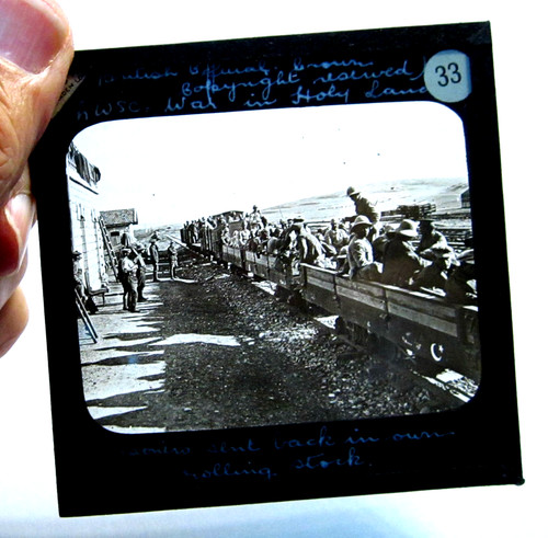 Ww1 holy land british train - land,