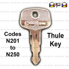 THULE KEY -  Codes N201 TO