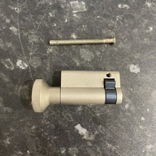 Iseo silver Thumburn Euro Profile Cylinder 55mm 10/45 Brand New 