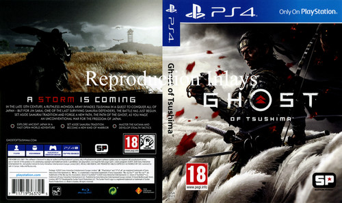 Ghost tsushima ps4 inlay - ghost, of