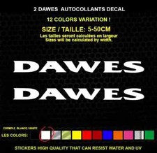 2 DAWES BIKE sticker Genuine