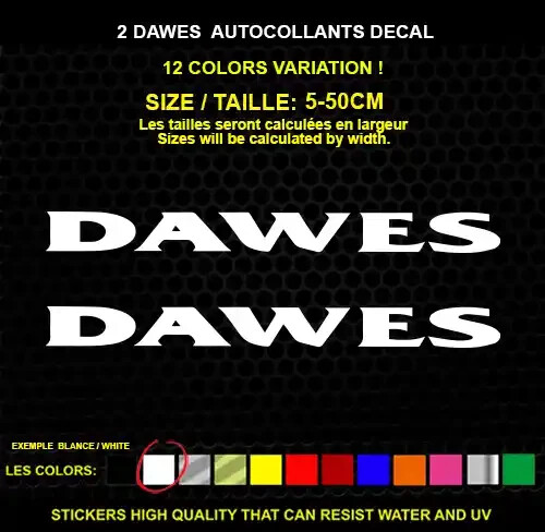 Dawes bike sticker - 2,