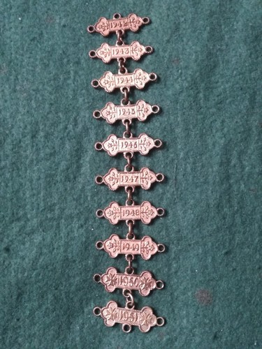 John ambulance medal bars - st,