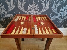 Vintage Backgammon And Chess