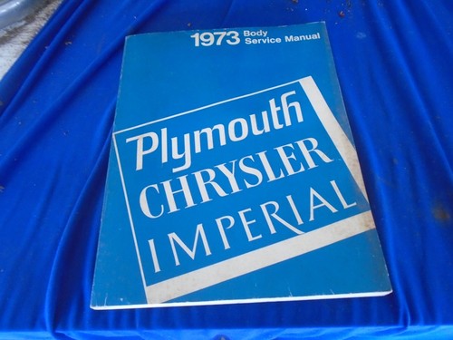 1973 plymouth shop manual
