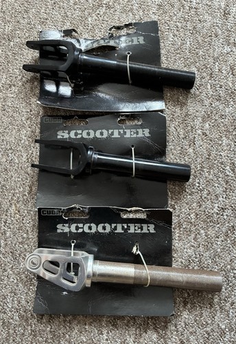 Cuda scooter forks job lot - cuda,
