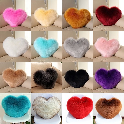 Heart shape fluffy - shape, plush