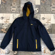 Trespass Boys Blue Softshell Jacket 9-10 Years Waterproof