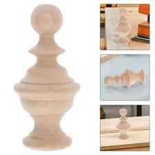 Hand Carved Wooden Post