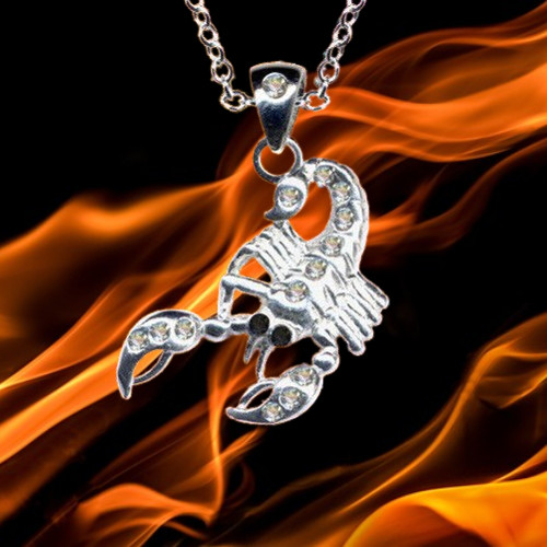 Scorpion pendant chain - scorpion, |
