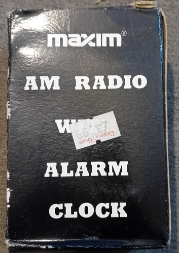 Vintage maxim mx14 radio - mx14-01,