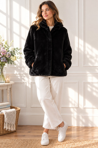 Regatta black faux - faux, fur
