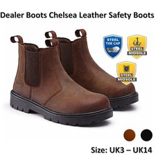 Dealer boots chelsea leather - dealer,