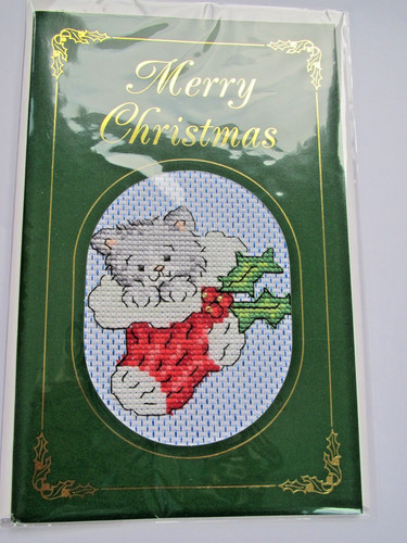 Completed christmas cross - completed,