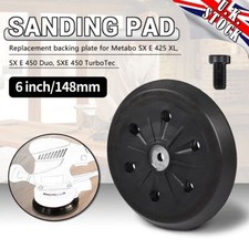 For Metabo SXE 450 Duo , TurboTec High Quality Backing Pad Hook & Loop Pad 150mm