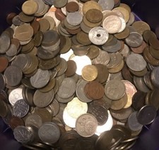 Kilo mixed world coins - 1,