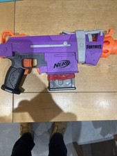 Nerf Fortnite SMG-E Blaster E8977 Motorised With Dart Clip Batteries Included