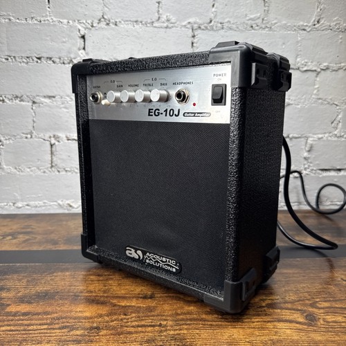 Acoustics solutions 10j 10w - solutions, eg-10j