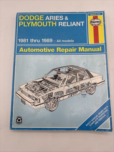 Haynes 30008 dodge - 30008, aries