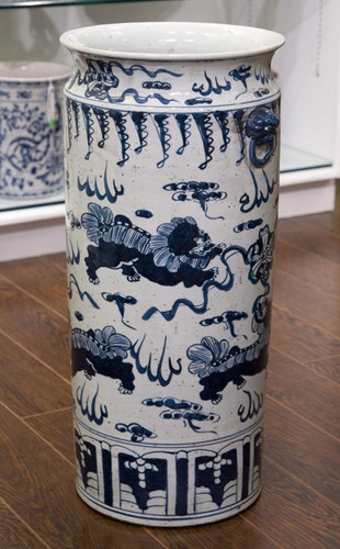 Foo dogs chinoiserie - foo, porcelain