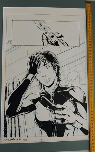 Original david lopez catwoman - lopez,