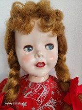 Pedigree Brighton Belle Doll 1950,s Pretty Red Head 28 Inch Walker Vintage Doll