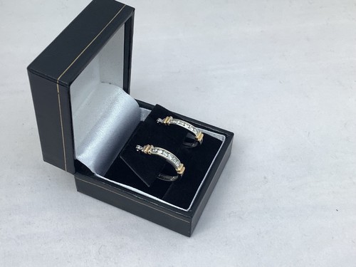 Vintage 14ct gold and diamond - gold,