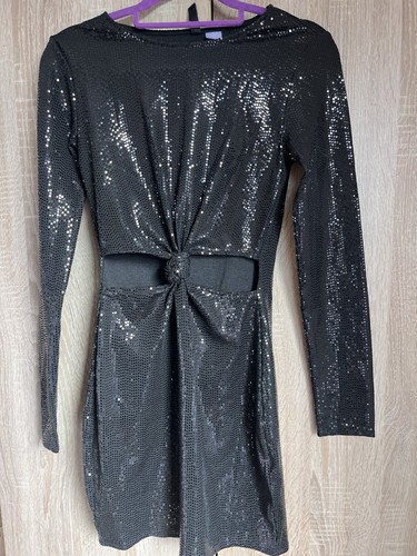 Black sparkly sequin - h&m,