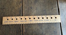 Burgon & Ball Wooden Seed Rule