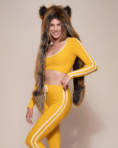 Spirithoods red wolf faux - (b6),