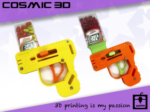 Printed spring powered - 3d,