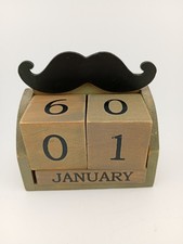 Wooden Block Daily Calendar