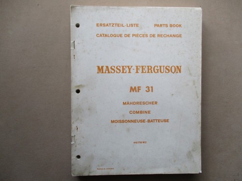 Massey ferguson combine - ferguson,
