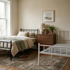 1x 3ft Single Metal Bed Frame