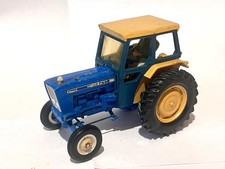 VINTAGE BRITAINS BLUE FARM DIESEL TRACTOR 9424 FORD 6600 DIECAST TOY MODEL