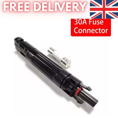 Solar panel fuse holder inline - fuse,