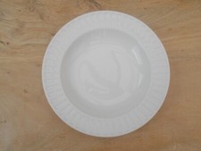 WEDGWOOD NIGHT and DAY rimmed soup/dessert dish Fluted Excellent Condition