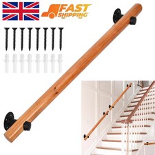 100cm Wooden Stair Handrail