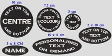 Custom ovals circles badge - ovals,