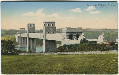 Britannia tubular bridge - tubular,