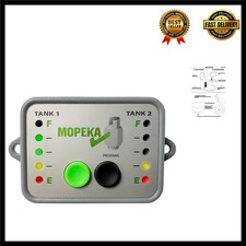 Compact Dashboard Gas Gauge - Wireless Propane Monitor for 5kg to 45kg Tanks
