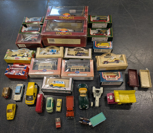 Vintage diecast job lot - job,