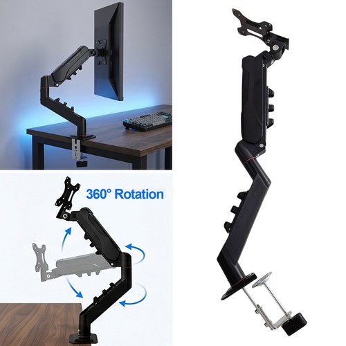 Single monitor arm desk - monitor,