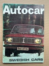 VOLVO 144S AUTOCAR MAGAZINE