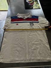 retro admiral england T Shirt 66 World Cup Final Edition Germany XL White