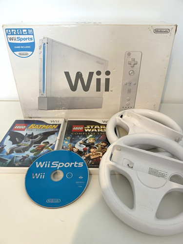 Nintendo wii console white - nintendo,