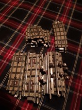 HORNBY DUBLO 3 RAIL Level Crossing and small section tack with power connections