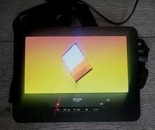 Bush PDVD-163C 2P 7" Portable DVD Player Black Single Screen NO POWER LEAD