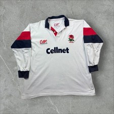 1997 Cotton Traders England Rugby Cellnet Rugby Polo XL